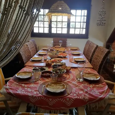 House With A Large Garden And A Pool *